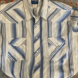 Vintage Wrangler Pearl Snap